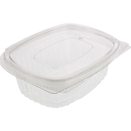 Klika -  Bak | Gerecycled PET | 375ml | saladebak | 144x115x50mm | transparant | 750 stuks