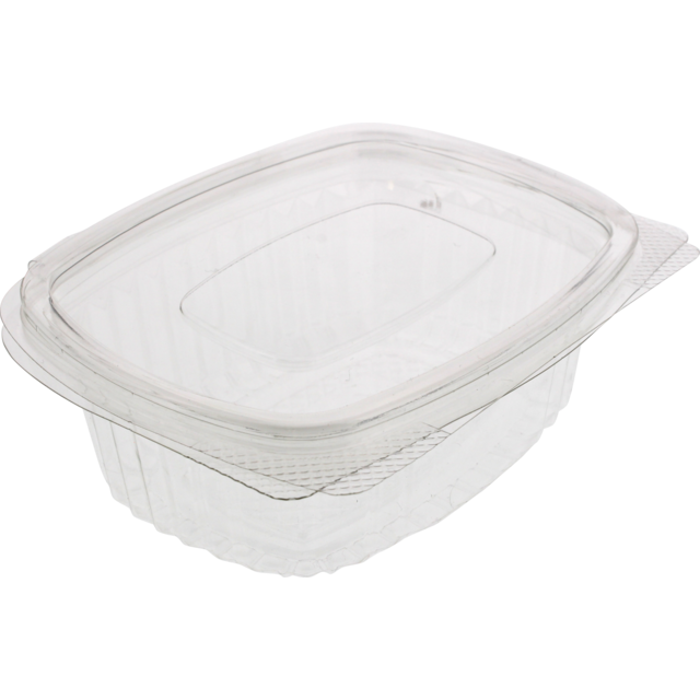 Klika - Salad container 150x124x55mm 500ml transparent (9x50 pieces)