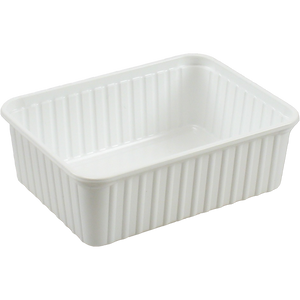 Klika -  Bak | PS | 1000ml | kilobak | 180x135x60mm | wit | 400 stuks