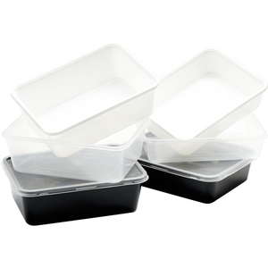 Klika -  Bak | PP | 750ml | 182x135x45mm | transparant | 500 stuks