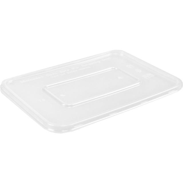 Klika -  Deksel | PP | rechthoekig | 172x120x transparant | 500 stuks