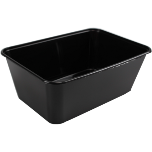 Klika - Bak | Pp | 1000 ml | 172x120x60mm | Schwarz | 500 Stücke