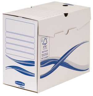 Bankers Box -  Basic, transfer archiefdoos, ft A4+, rug van 15 cm