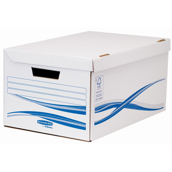 Bankers Box - basic, maxi con coperchio ribaltabile