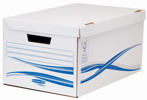 Bankers Box - básico, maxi con tapa abatible