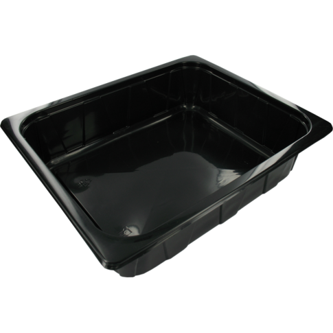 Klika - Bak | PP | 4750ml | 1/2 gastronormbak | 325x265x80mm | zwart | 96 stuks