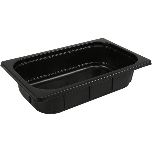 Klika -  Bak | PP | 1650ml | 1/4 gastronormbak | 265x162x60mm | zwart | 200 stuks