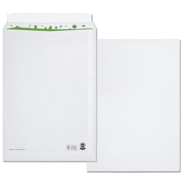 BeECO -  Bong akte-enveloppen , ft 229 x 324 mm (C4), zonder venster, doos van 250 stuks