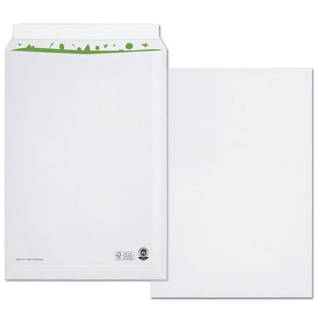 BeECO - Buste per bong, ft 229 x 324 mm (C4), senza finestra, scatola da 250 pezzi