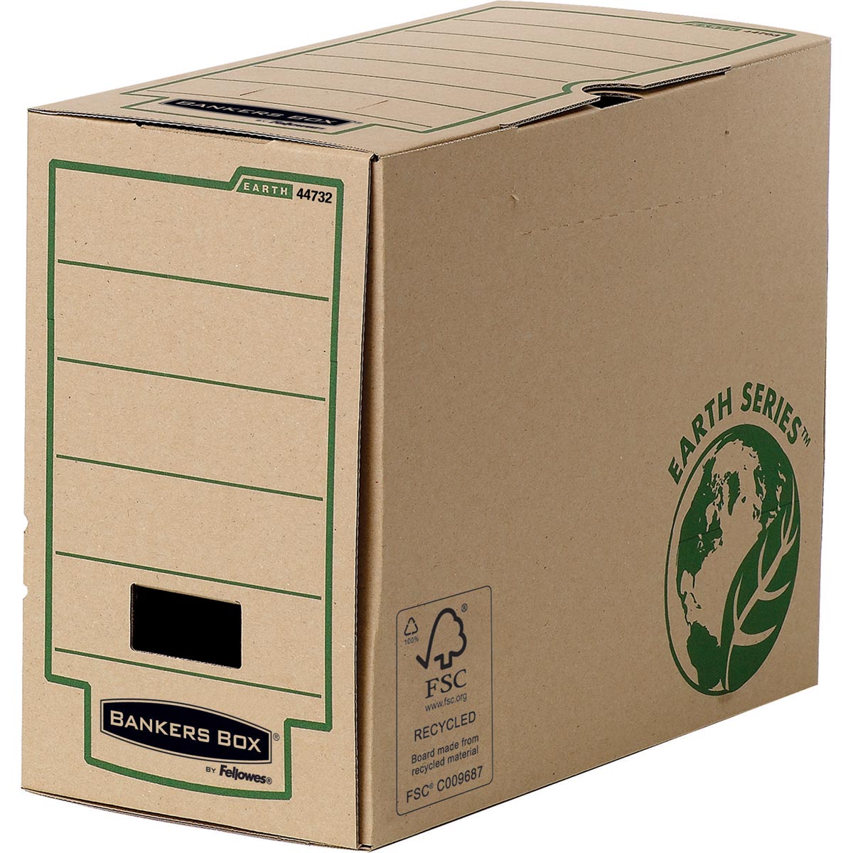 Fellowes -  Earth Series, ft 20 x 35 x 26 cm, bruin, pak van 20 stuks