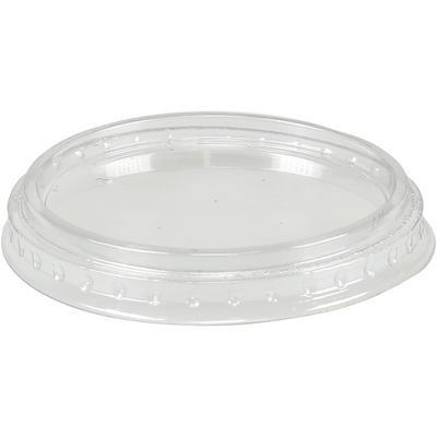 Klika -  Deksel | voor beker en voetkuipje | Gerecycled PET | rond | laag | Ø95mm | transparant | 1000 stuks