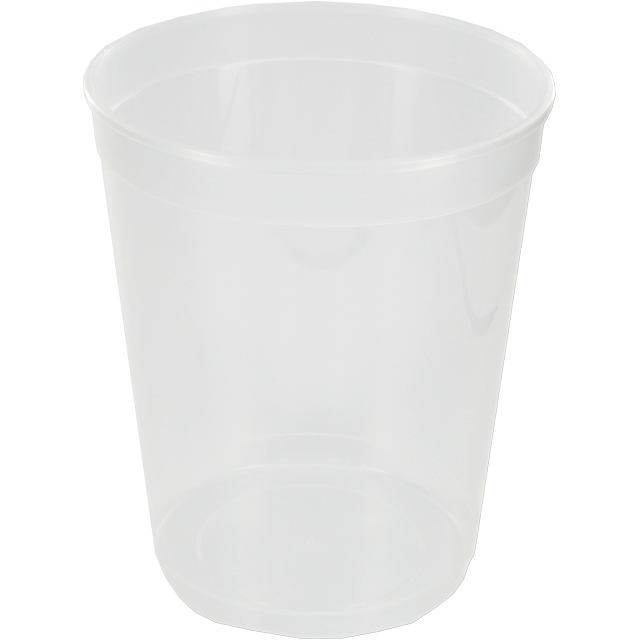 Klika - Bak | Pp | 1000 ml | Ø115mm | Plastikbecher | 135 mm | Transparent 250 Stück