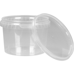 Klika - Cup | met deksel | pP | 565ml | Ø 118mm | transparant | 290 stuks