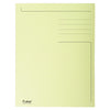 Exacompta - carpeta archivadora Foldyne ft 24 x 35 cm (para ft folio), amarilla, paquete de 50 piezas