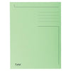 Exacompta - carpeta archivadora Foldyne ft 23,7 x 34,7 cm (para ft folio), verde claro, caja de 50 piezas