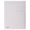 Exacompta - carpeta archivadora Foldyne ft 24 x 35 cm (para ft folio), gris claro, paquete de 50 piezas