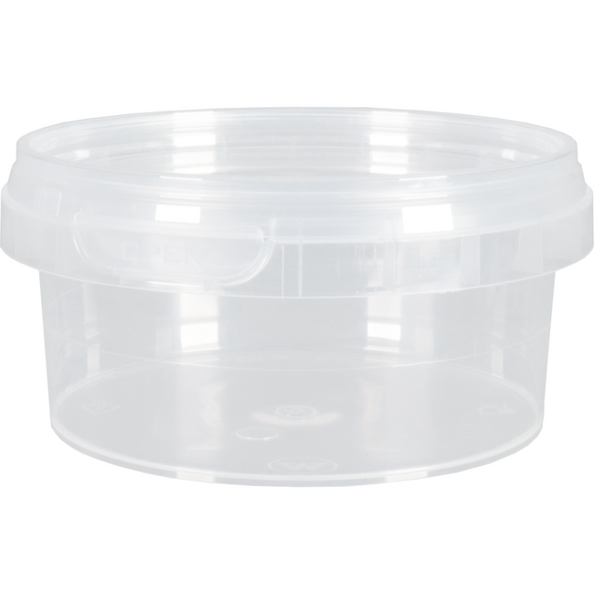 Klika - Cup | with lid | pP | 180ml | Ø 95mm | transparent | 448 pieces