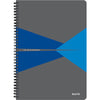 Leitz - notebook, ft A4, cover in PP, ruled, blue