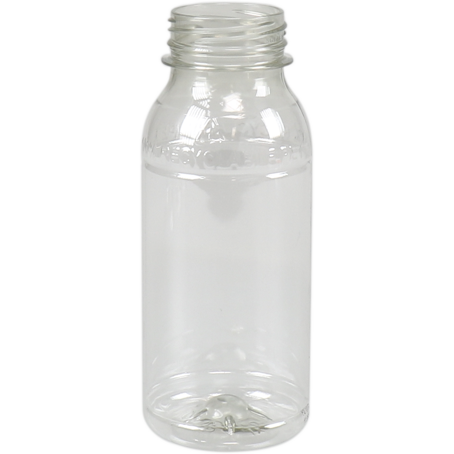 Klika - Flasche | Recyceltes Haustier | ohne Kappe | 250 ml | Transparent 210 Stücke