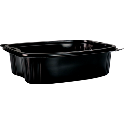 Klika - Bak | Pp | 900 ml | Bistro | 190x155x51mm | Schwarz | 300 Stücke