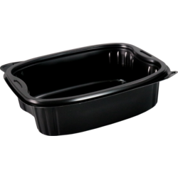 Klika - Bak | Pp | 900 ml | Bistro | 190x155x51mm | Schwarz | 300 Stücke