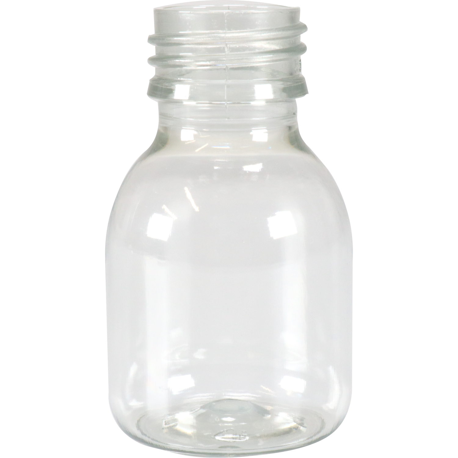 Klika - Bouteille | Bouteille PET | PET recyclé | avec capuchon fixe | 60 ml | transparent | 263 pièces