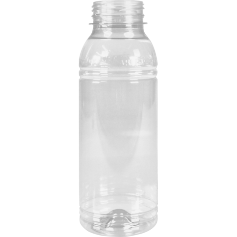 Klika - Bouteille | Petfles | Animal de compagnie recyclé | Sans casquette | 330 ml | Transparent 180 pièces