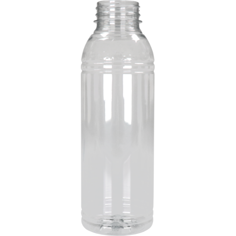 Klika - Bouteille | Petfles | Animal de compagnie recyclé | Sans casquette | 500 ml | Transparent 108 pièces