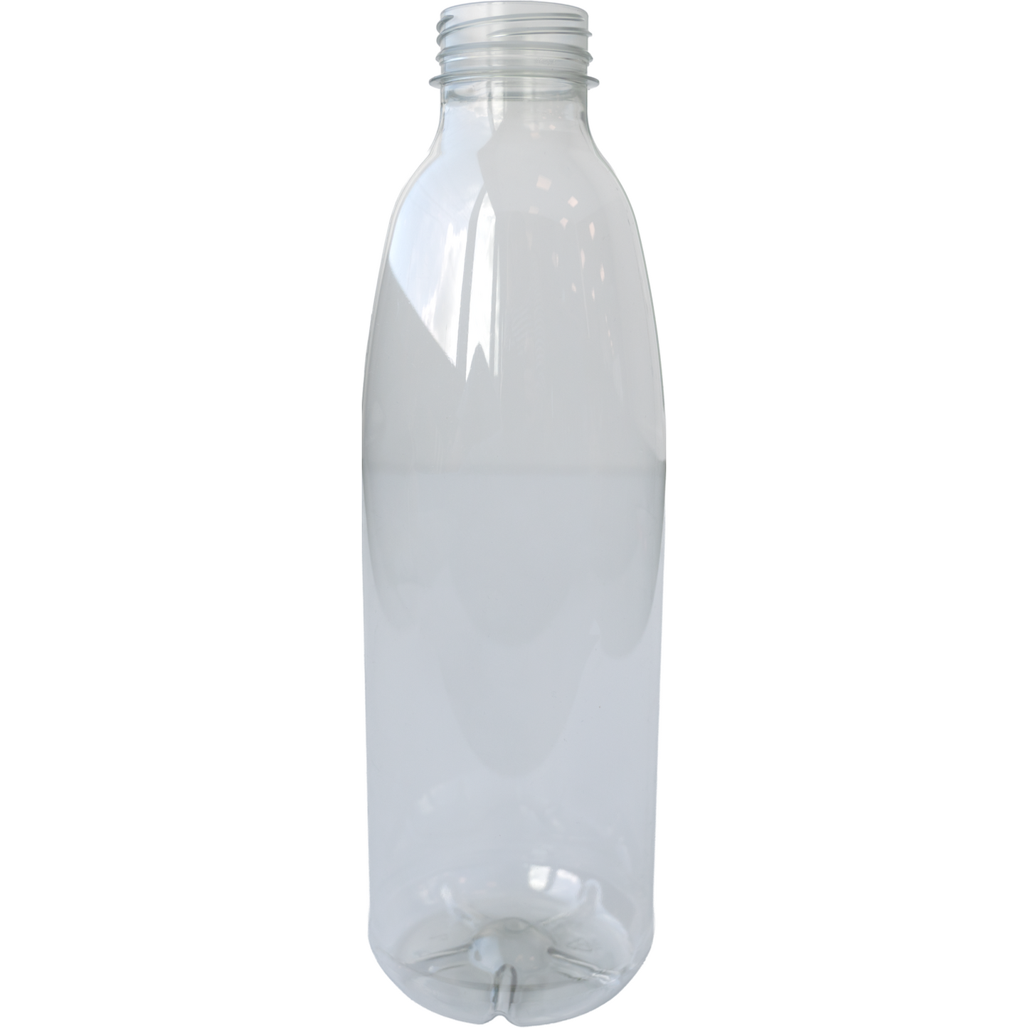 Klika -  Fles | petfles | Gerecycled PET | zonder dop | 1000ml | transparant | pallet met à 756 stuks