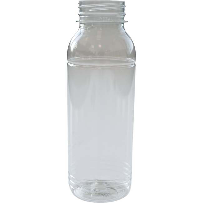 Klika -  Fles | petfles | Gerecycled PET | zonder dop | 330ml | transparant | 240 stuks