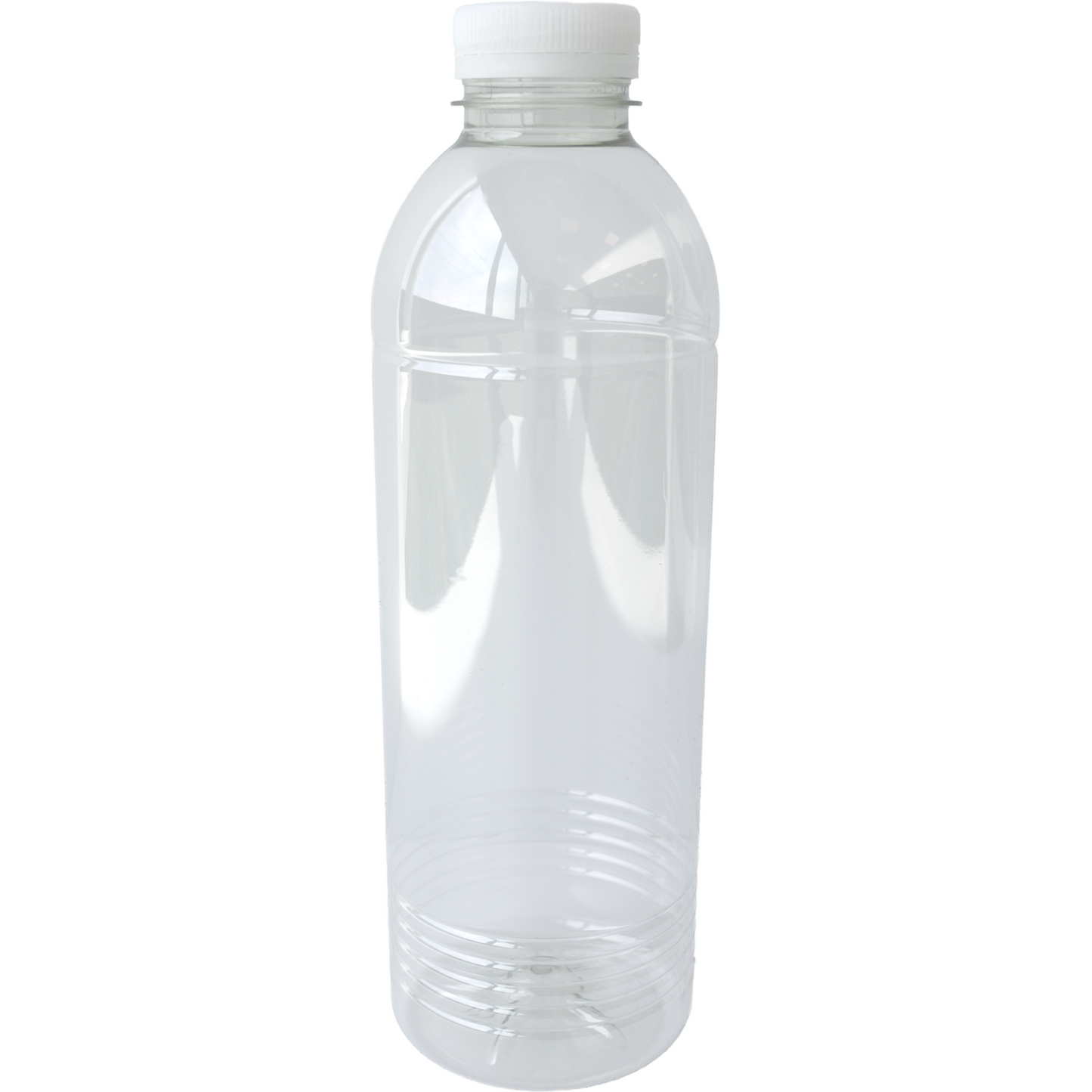 Klika -  Fles | petfles | Gerecycled PET | met vaste dop | 1000ml | transparant | 76 stuks