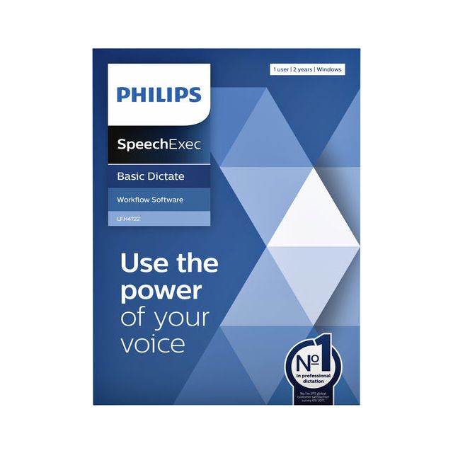 Philips - Licence Philips Basic Dictate LFH4722 2 ans | 1 pièce