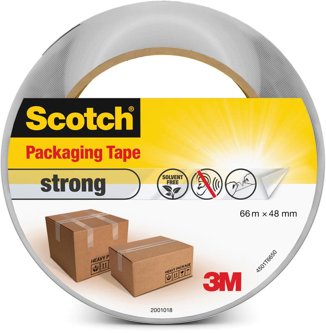 Scotch -  verpakkingsplakband Classic, ft 48 mm x 66 m, transparant, per rol