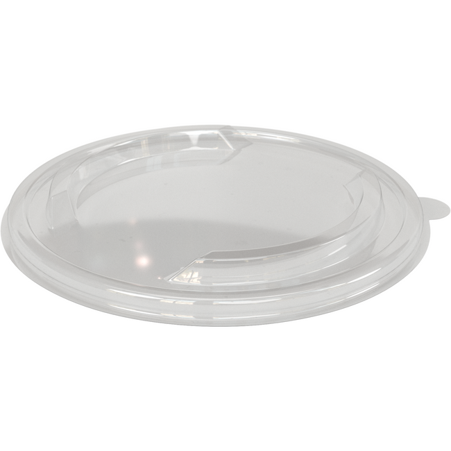 Klika - couvercle | Bol de repas | Animal de compagnie recyclé | Round | Ø149 mm | Transparent 300 pièces