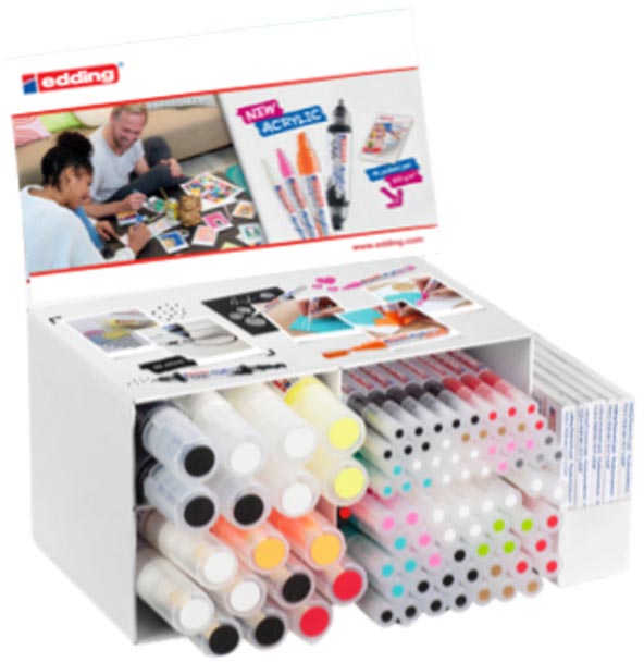Edding -  acrylmarker e-5000, e-5100, e-5300, e-5400, display