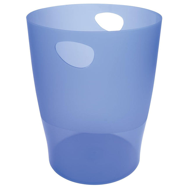 Exacompta - cestino portacarte Iderama blu ghiaccio