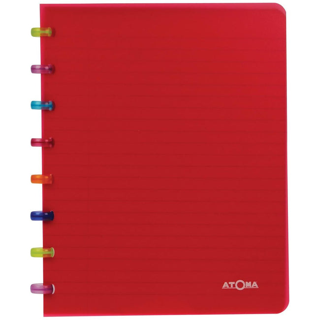 Atoma - Tutti Frutti Schrift, ft A5, 144 Seiten, ausgekleidete, verschiedene Farben