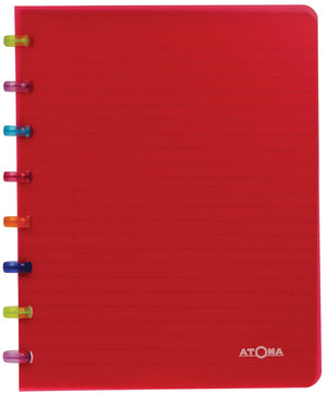 Atoma -  Tutti Frutti schrift, ft A5, 144 bladzijden, gelijnd, geassorteerde kleuren