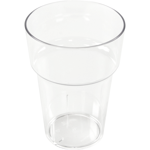 Verre DePA® - ® Verre de bière | Réutilisable | Incassable | PETG | 280 ml | Transparent 24 pièces