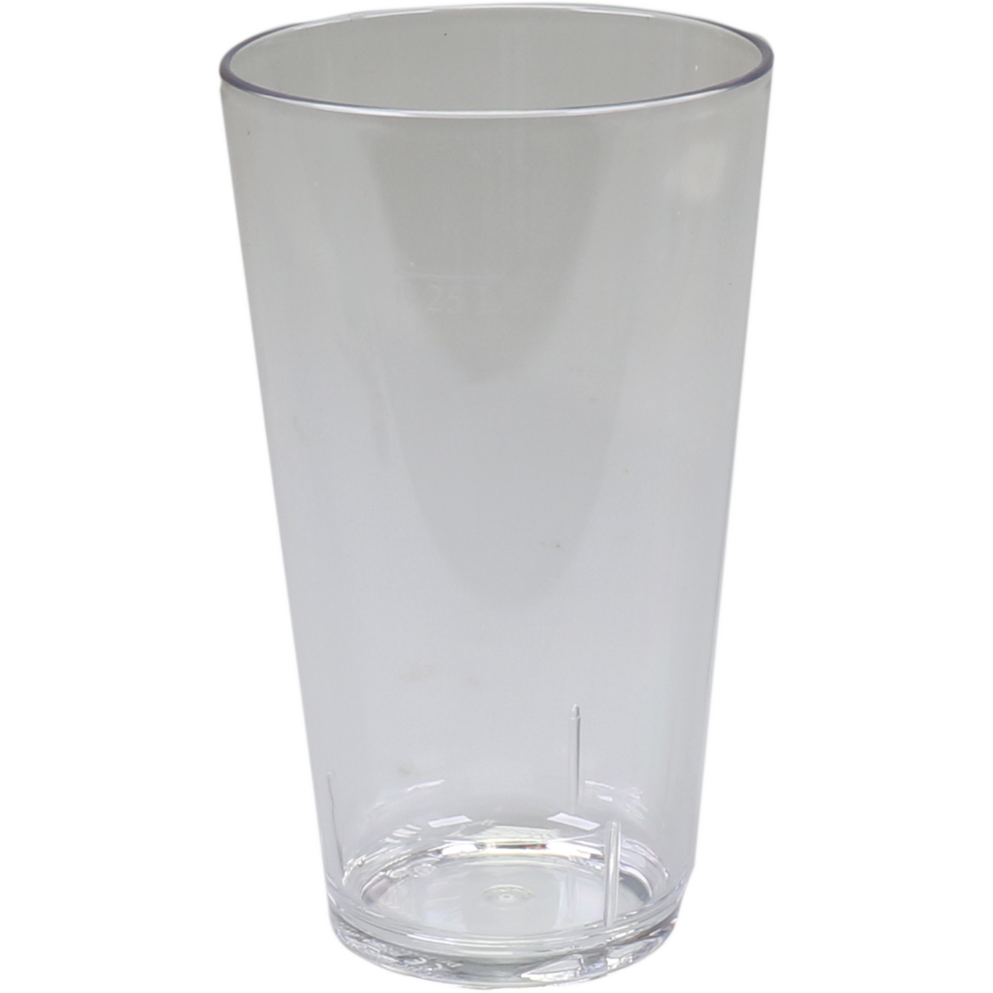 DEPA - Glas Amsterdammertje | Wiederverwendbar | Unzerbrechlich | PETG | 330 ml | Transparent 24 Stücke