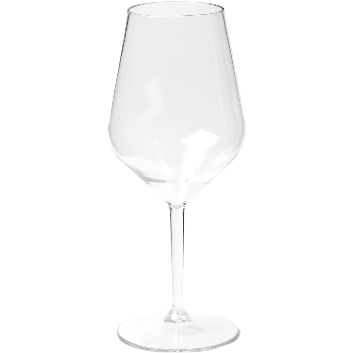 DEPA - Glas Weinglas Wiederverwendbar | PETG | 470ml | Transparent 4 Stücke