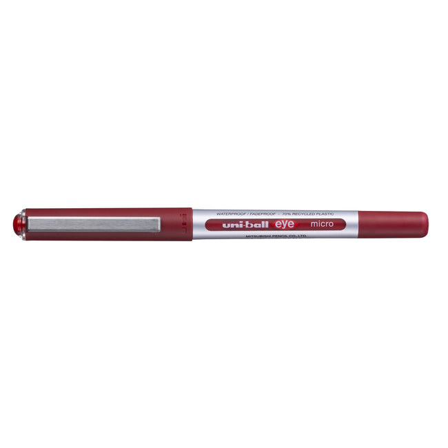 Uni-ball -  Rollerpen eye eco 150e f rood | 12 stuks