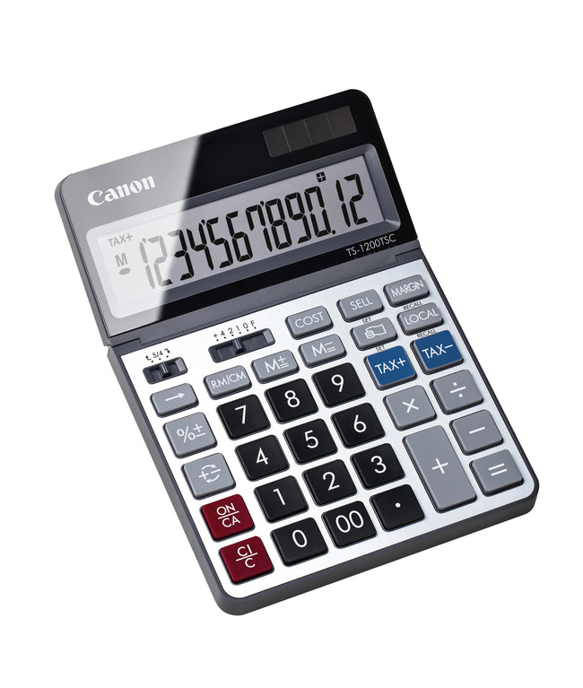 Canon -  TS-1200TSC calculator Desktop Basisrekenmachine Metallic