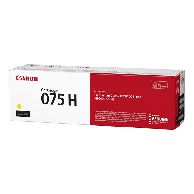 Canon -  075 H tonercartridge 1 stuk(s) Origineel Geel
