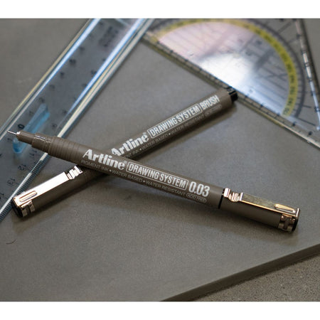 Artline -  Fineliner  technisch 0.03mm zwart