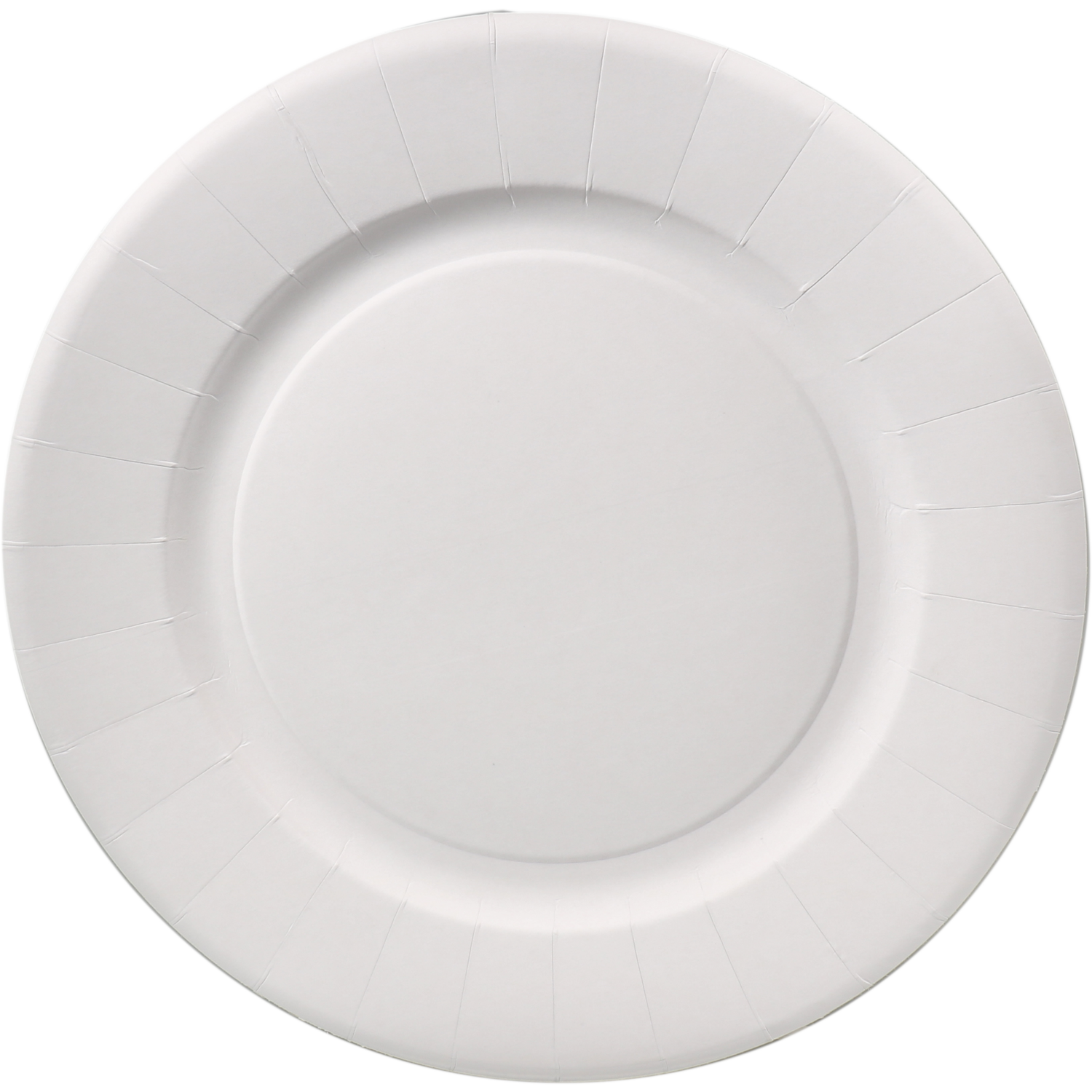 Biodore -   Bord | rond | 1-vaks | karton | Ø29cm | wit | 250 stuks