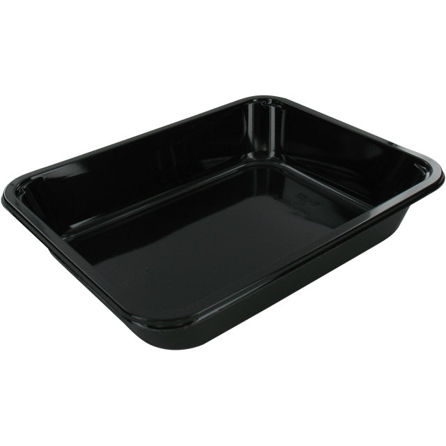 Klika - Bak | CPET | cestino del menu | 227x178x43mm| nero | 416 pezzi