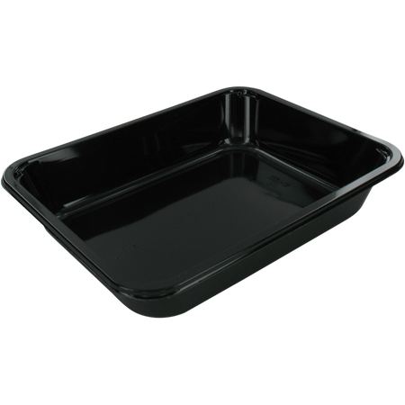 Klika -  Bak | CPET | menubak | 227x178x43mm | zwart | 416 stuks