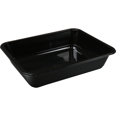 Klika - Menüschale Menütablett 1 Fach 650cc 227x178x50mm 260 Stück grau