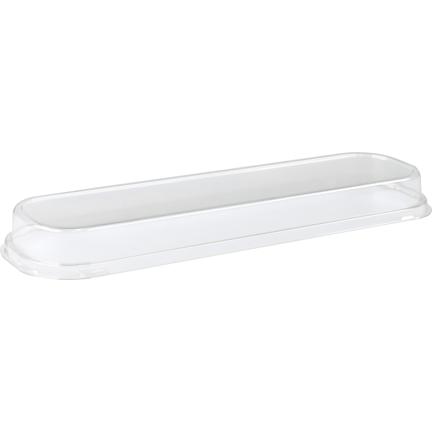 Klika -  Deksel | Gerecycled PET | 255x54x23mm | transparant | 500 stuks